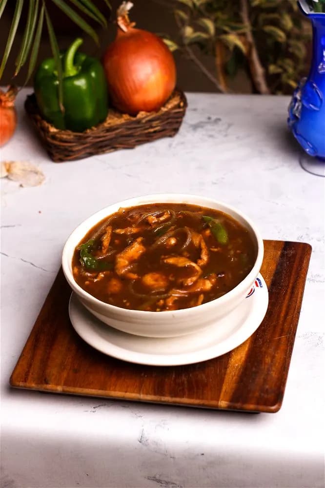 Chicken with Chillies & Onion